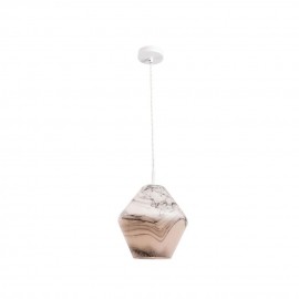 Mercator-Beverley E27 25W Pendant - White